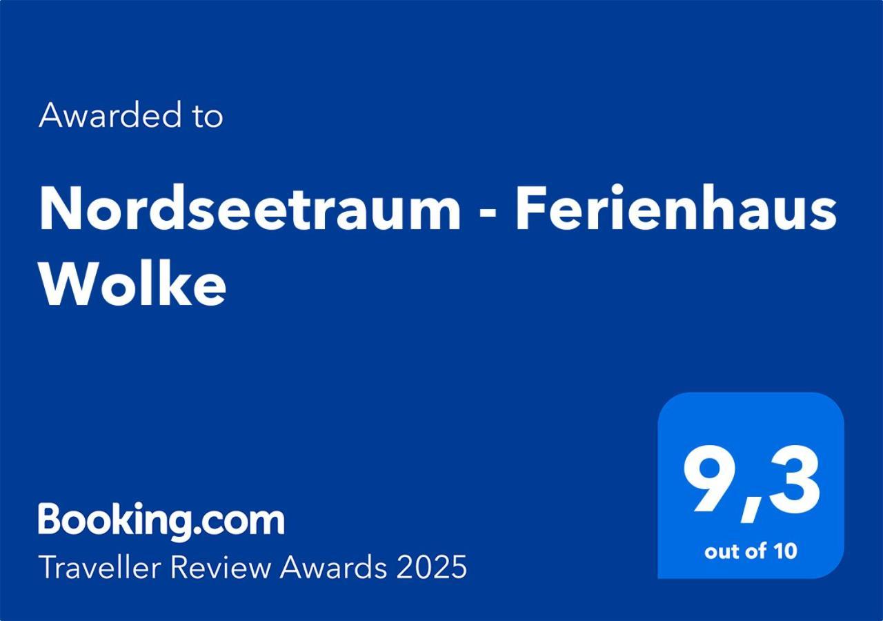 Nordseetraum - Ferienhaus Wolke 프라이드리흐스쿤크 외부 사진